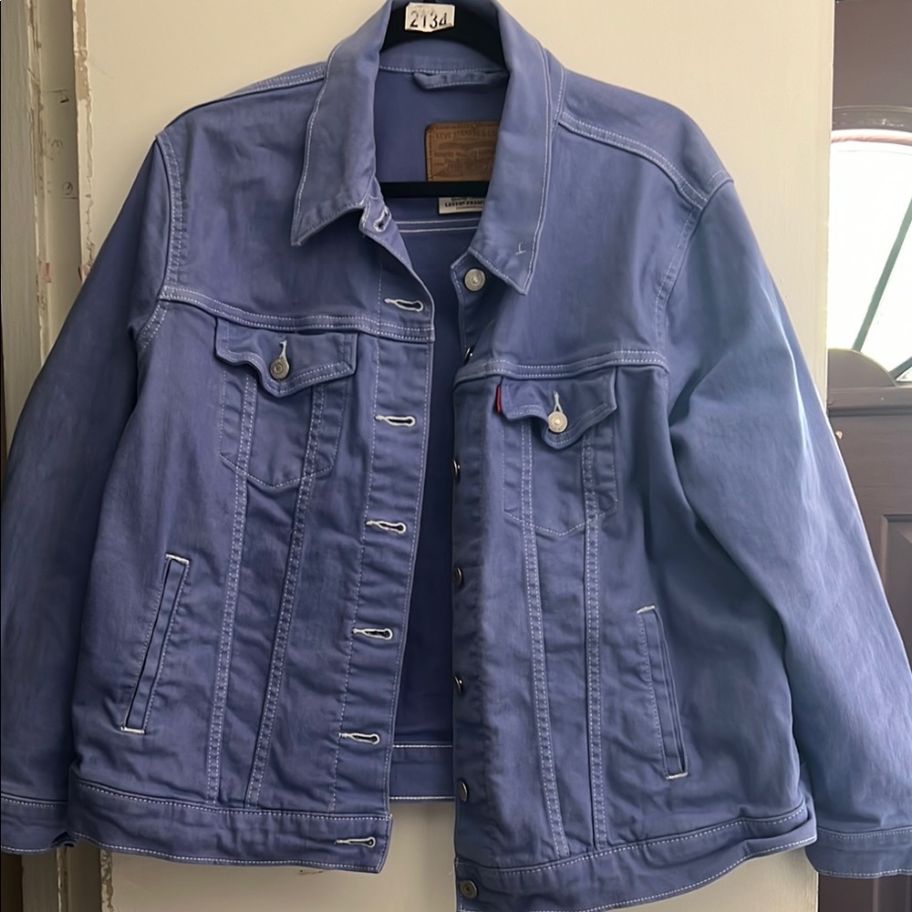 Levi's Lavender Denim Jacket